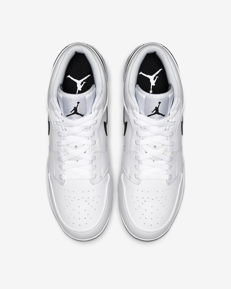 Jordan 1 Retro MCS Low White/Black/Black | Mens Nike Jordan