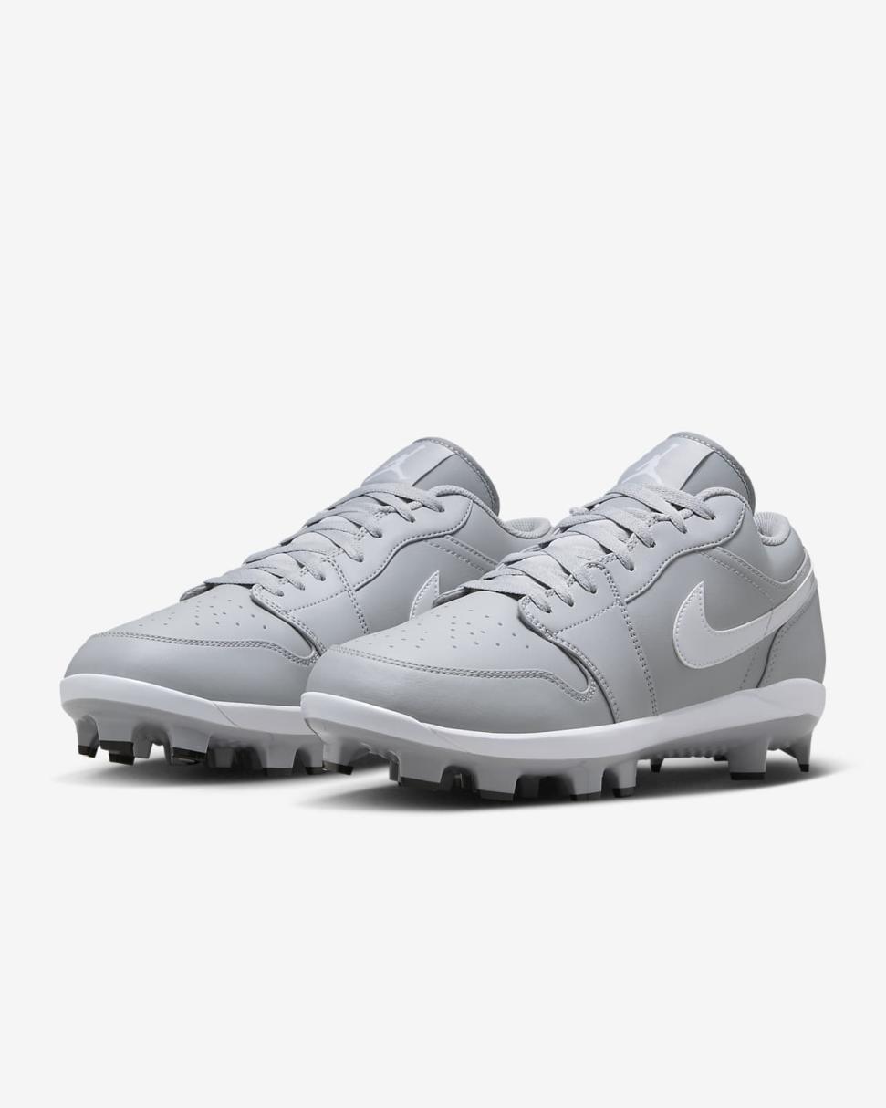 Jordan 1 Retro MCS Low Wolf Grey/White/White | Mens Nike Jordan