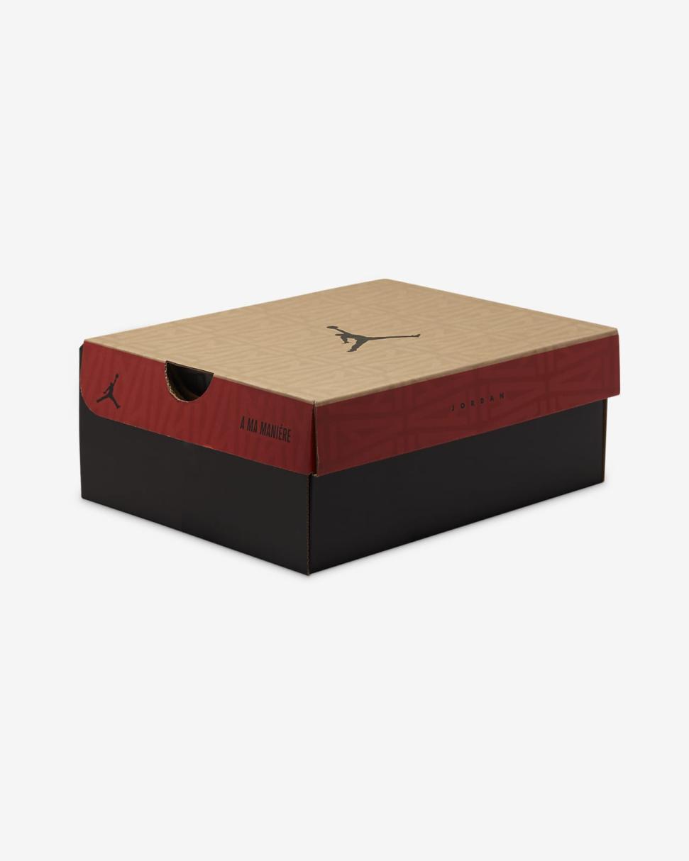Jordan 12 X A Ma Maniére Black/Burgundy Crush/Black | Kids Nike Jordan
