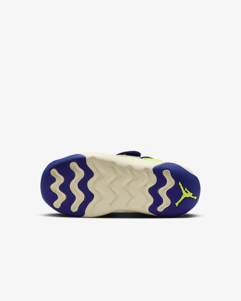 Jordan 23/7 Team Gold/Radiant Blue/Volt/Vivid Orange | Kids Nike Jordan
