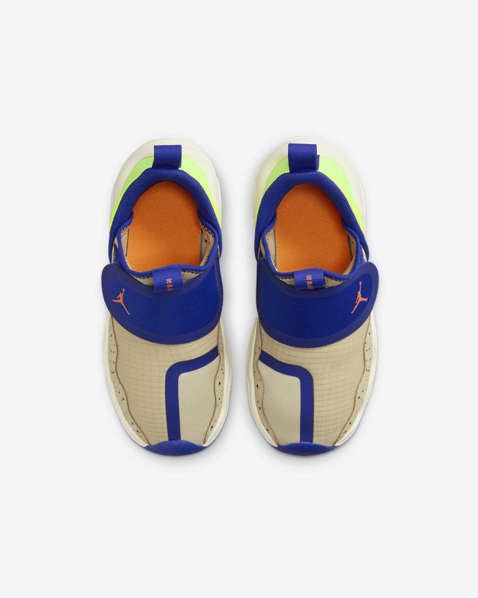 Jordan 23/7 Team Gold/Radiant Blue/Volt/Vivid Orange | Kids Nike Jordan