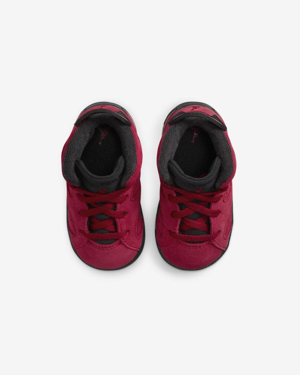 Jordan 6 Retro Varsity Red/Black | Kids Nike Jordan