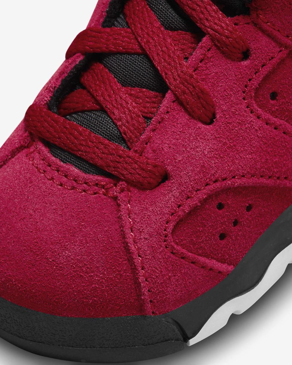 Jordan 6 Retro Varsity Red/Black | Kids Nike Jordan