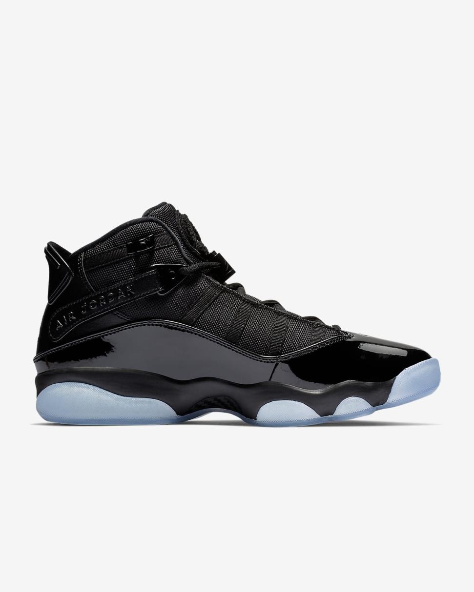 Jordan 6 Rings Black/White/Black | Mens Nike Lifestyle