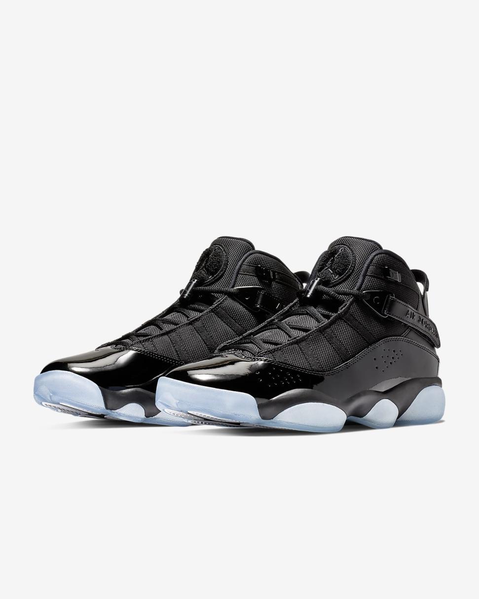 Jordan 6 Rings Black/White/Black | Mens Nike Lifestyle