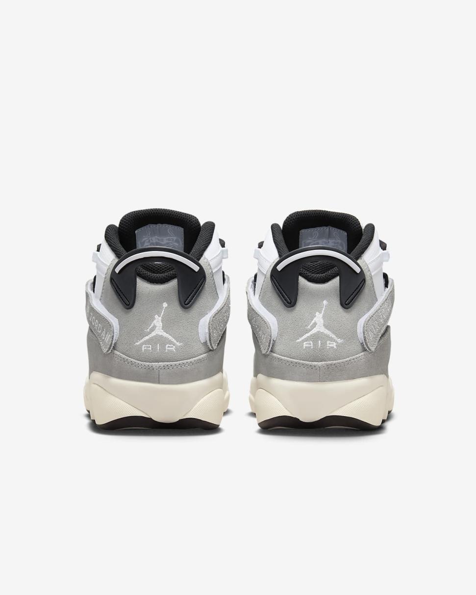 Jordan 6 Rings Light Smoke Grey/Black/Sail/White | Mens Nike Lifestyle