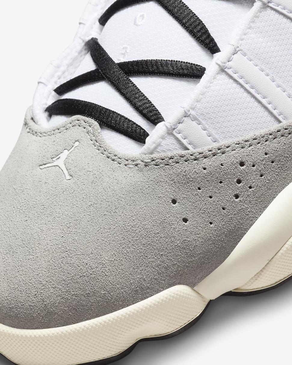 Jordan 6 Rings Light Smoke Grey/Black/Sail/White | Mens Nike Lifestyle