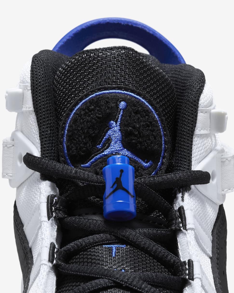 Jordan 6 Rings White/Black/Game Royal | Kids Nike Jordan