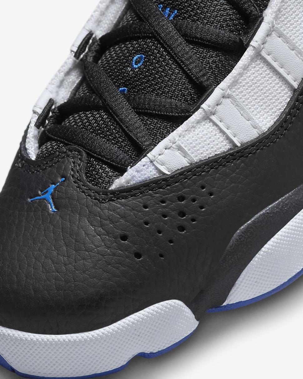 Jordan 6 Rings White/Black/Game Royal | Kids Nike Jordan