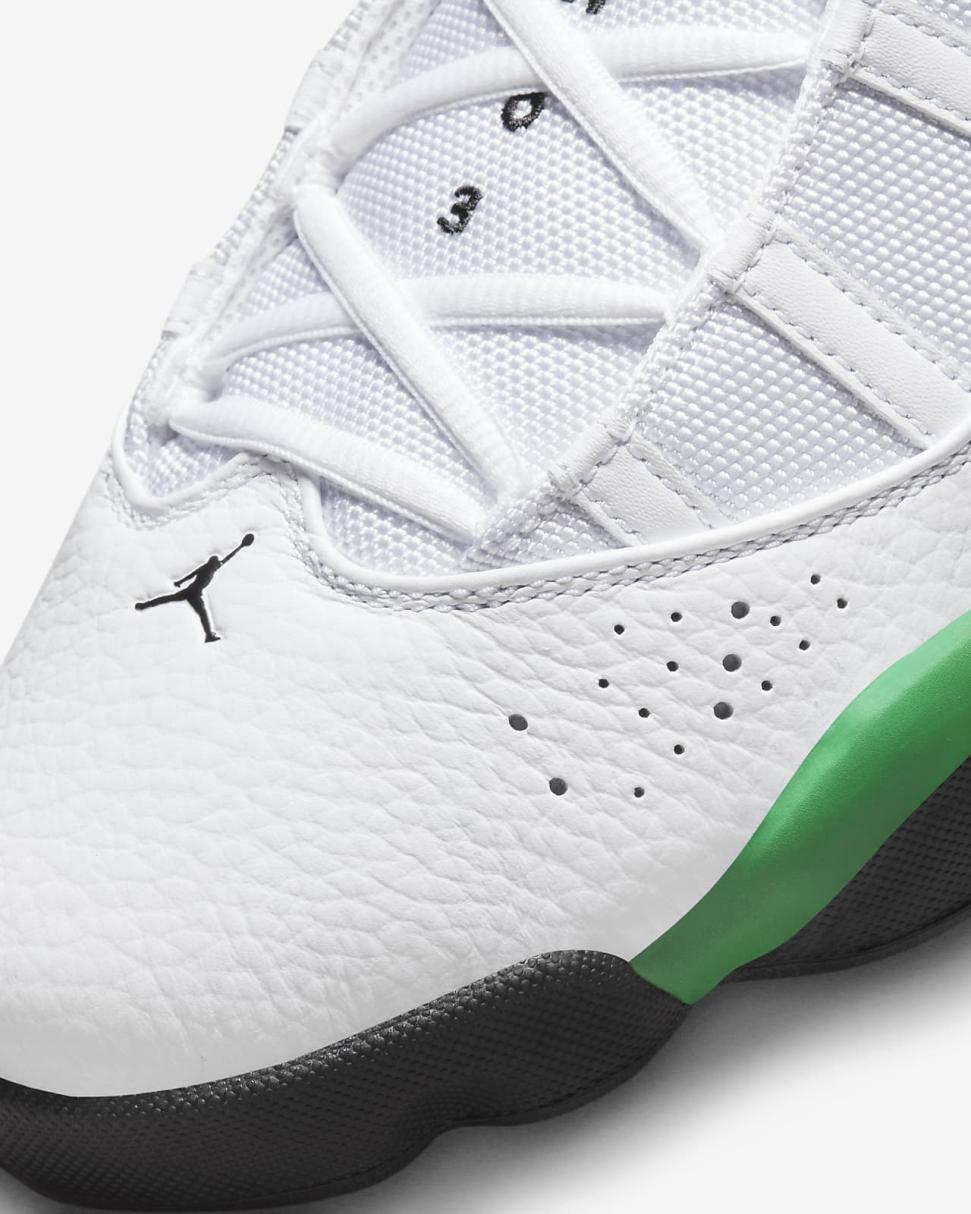 Jordan 6 Rings White/Black/Lucky Green | Mens Nike Lifestyle