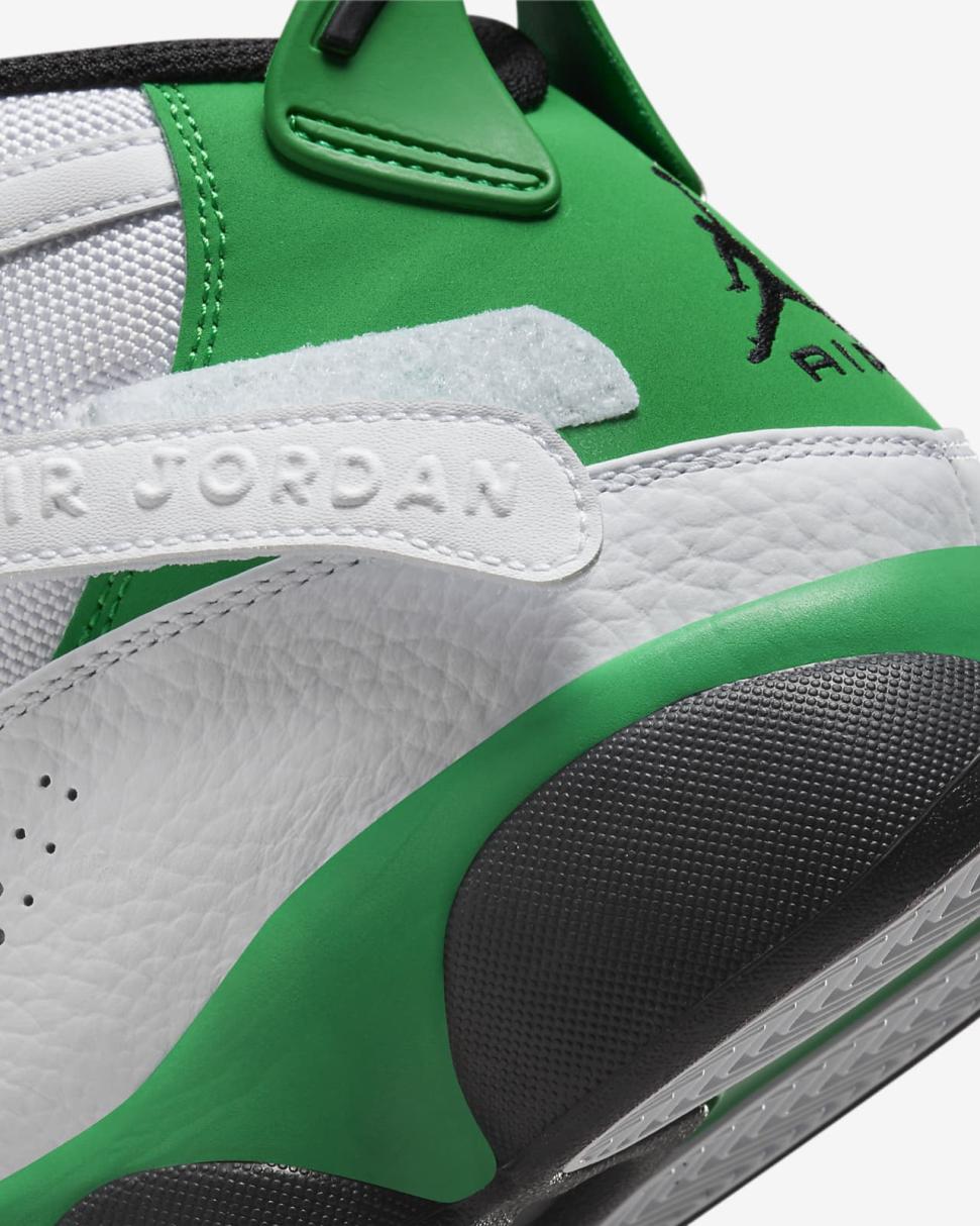 Jordan 6 Rings White/Black/Lucky Green | Mens Nike Lifestyle