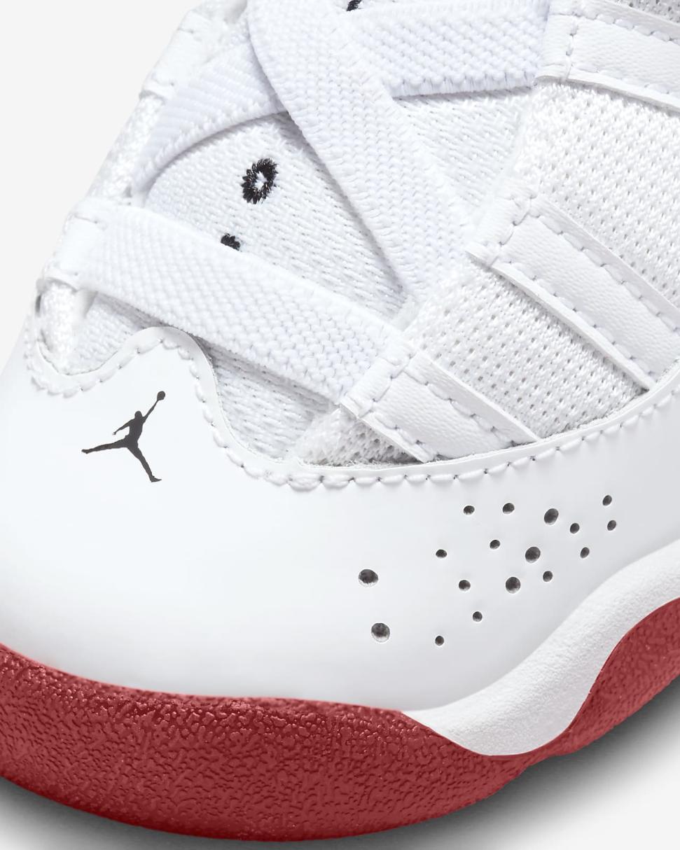 Jordan 6 Rings White/Black/University Red | Kids Nike Jordan