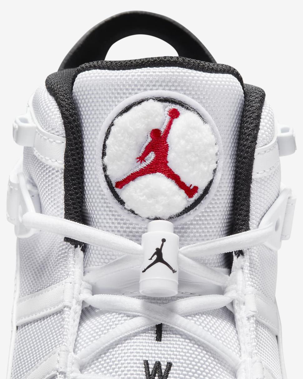 Jordan 6 Rings White/Black/University Red | Mens Nike Lifestyle