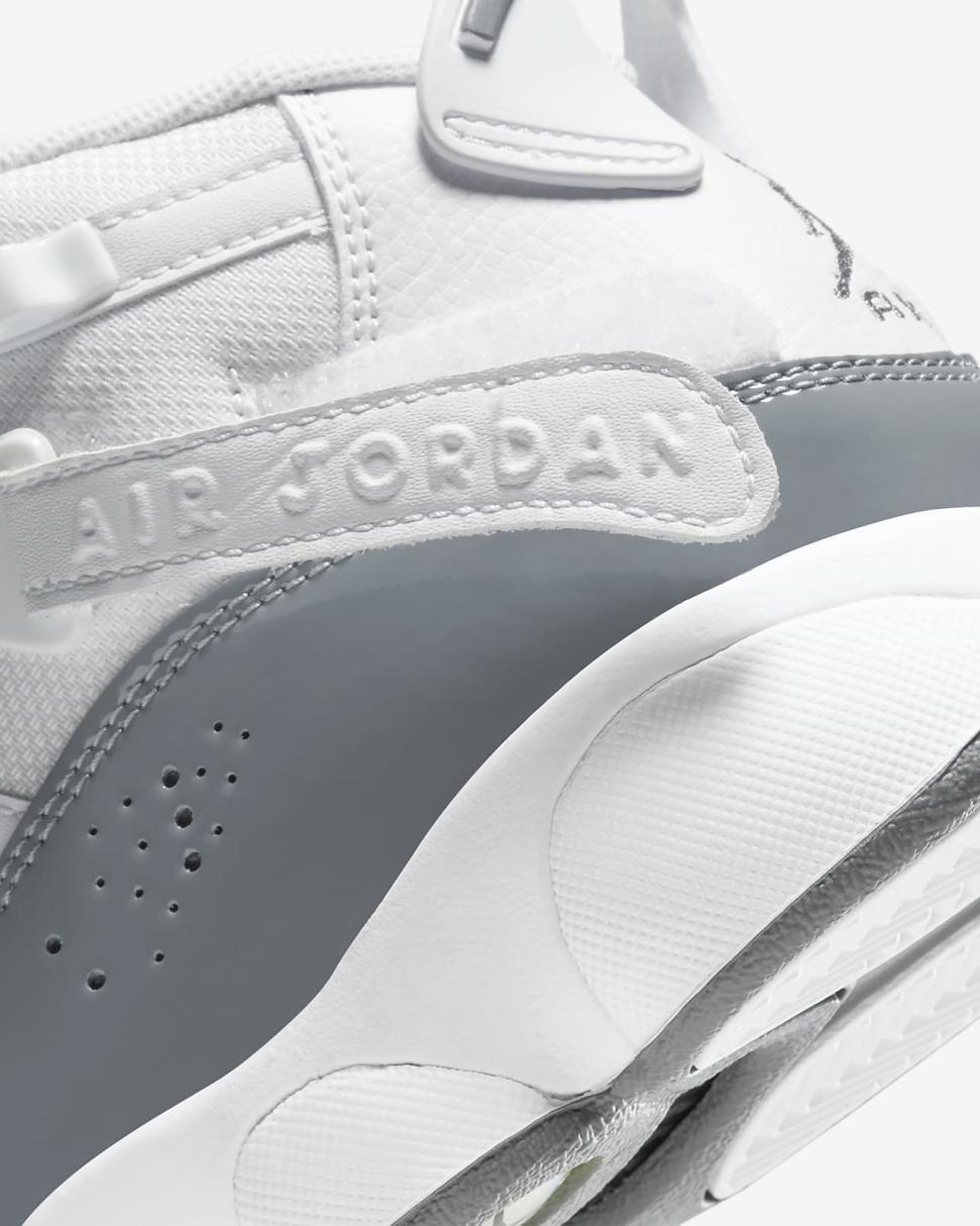 Jordan 6 Rings White/White/Cool Grey | Kids Nike Jordan