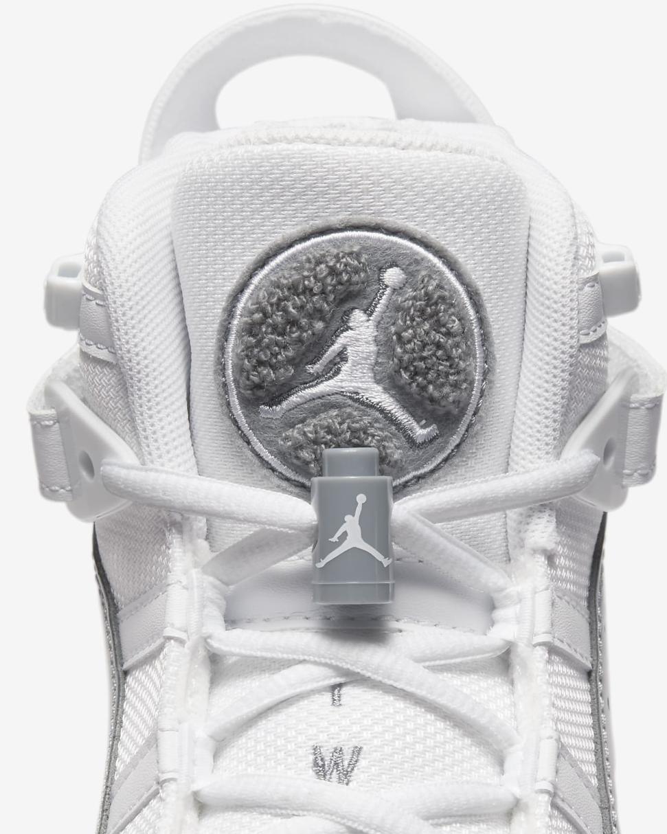Jordan 6 Rings White/White/Cool Grey | Kids Nike Jordan
