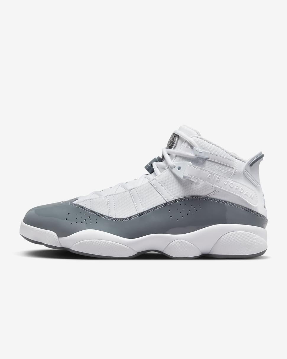 Jordan 6 Rings White/White/Cool Grey | Mens Nike Lifestyle