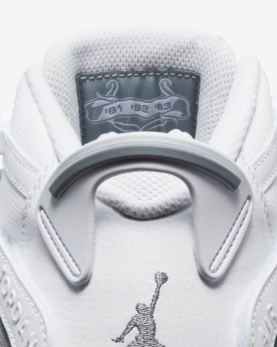Jordan 6 Rings White/White/Cool Grey | Mens Nike Lifestyle