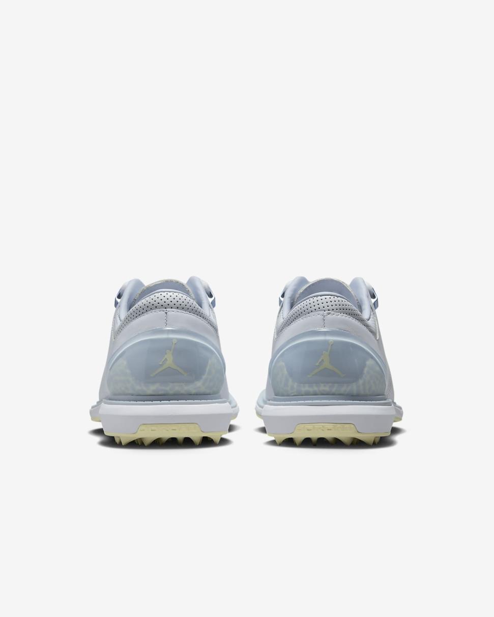 Jordan ADG 4 Football Grey/Alabaster/White/University Blue | Mens Nike Jordan