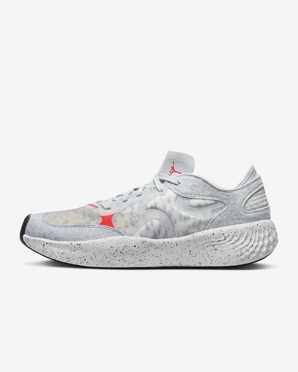 Jordan Delta 3 Low Pure Platinum/Black/Infrared 23 | Mens Nike Lifestyle