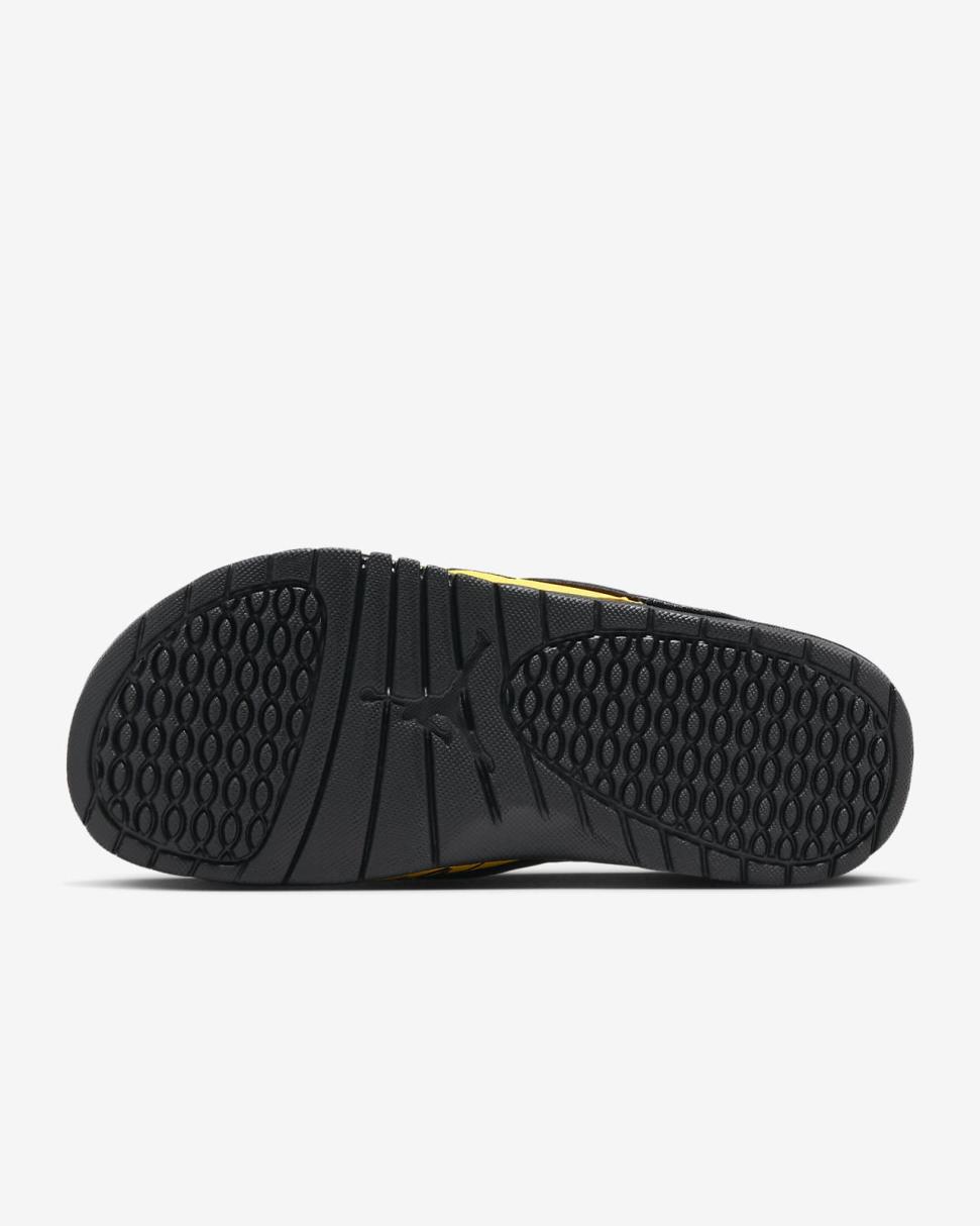 Jordan Hydro 4 Retro Black/Tour Yellow | Mens/Womens Nike Lifestyle