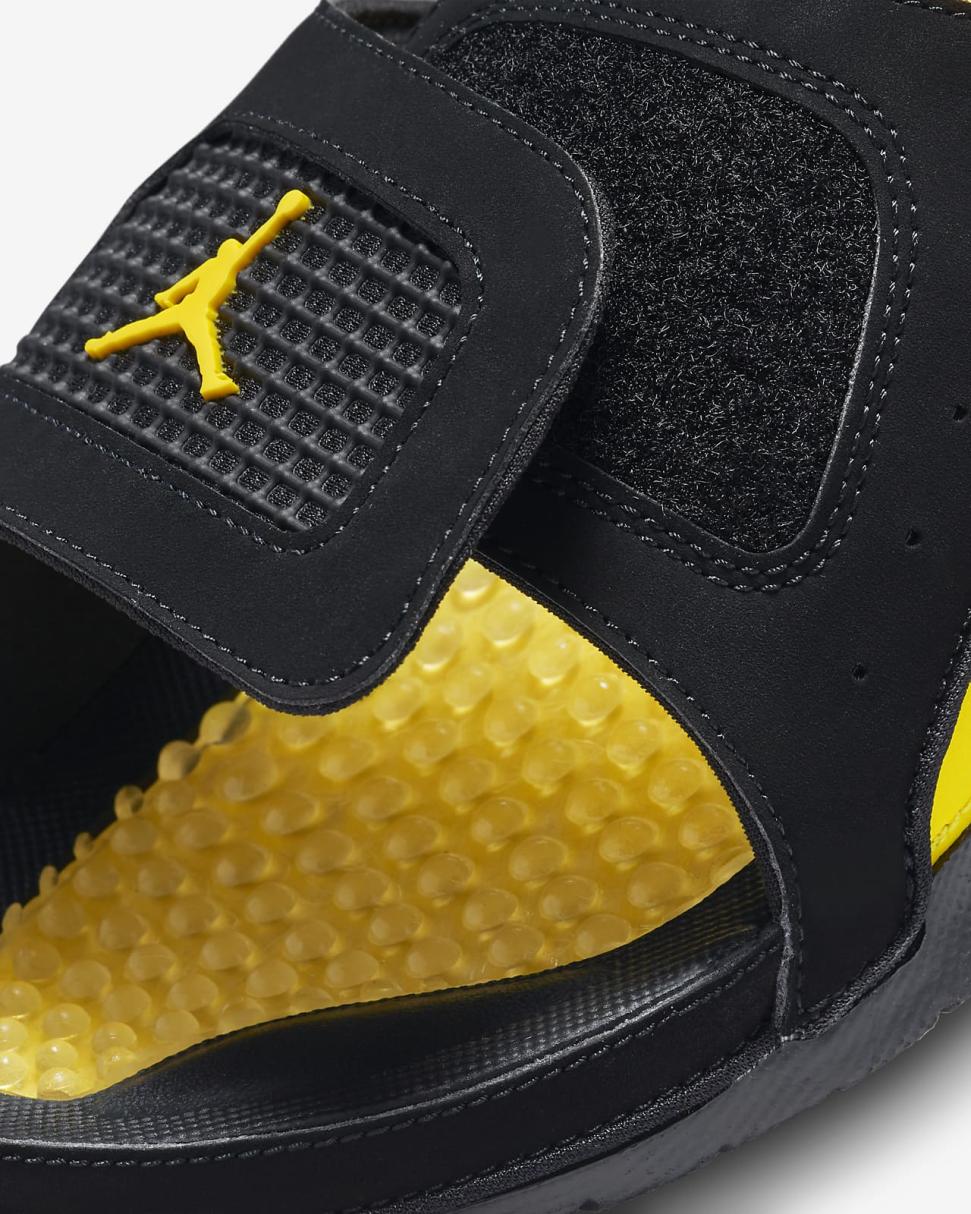 Jordan Hydro 4 Retro Black/Tour Yellow | Mens/Womens Nike Lifestyle