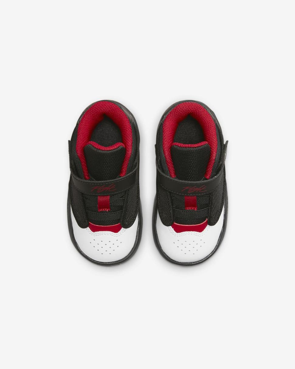 Jordan Max Aura 4 Black/White/Gym Red | Kids Nike Jordan