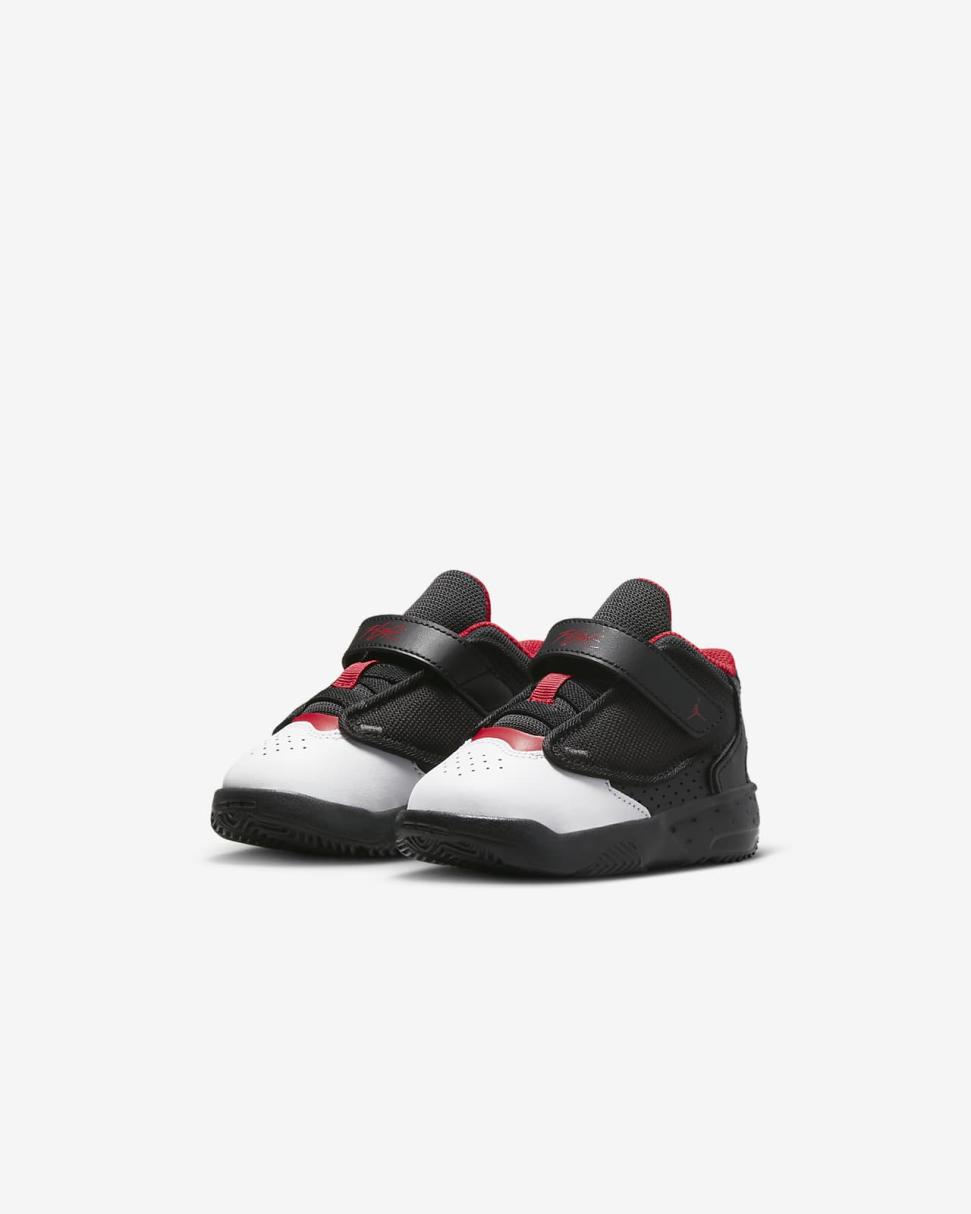Jordan Max Aura 4 Black/White/Gym Red | Kids Nike Jordan