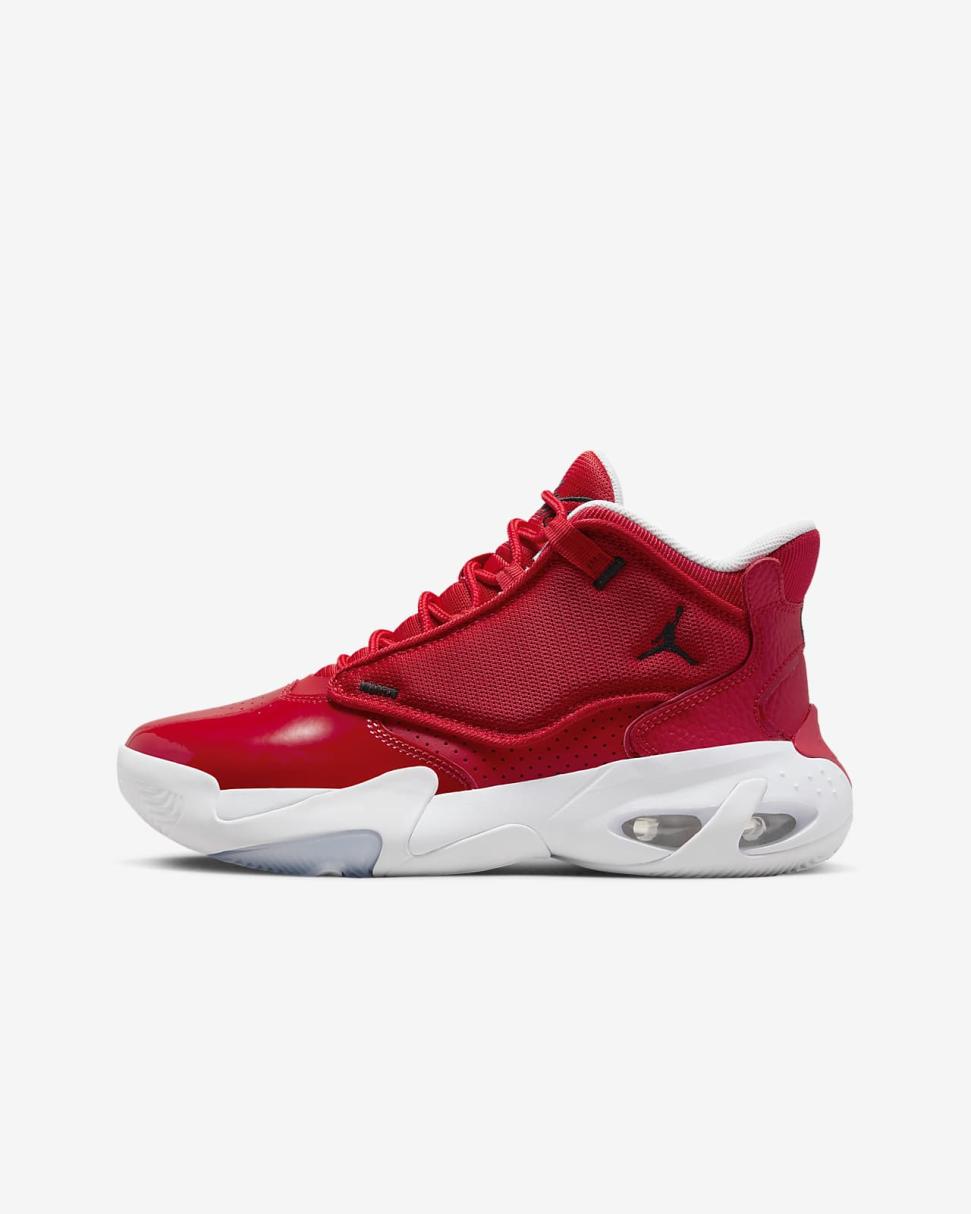 Jordan Max Aura 4 University Red/White/Black | Kids Nike Jordan