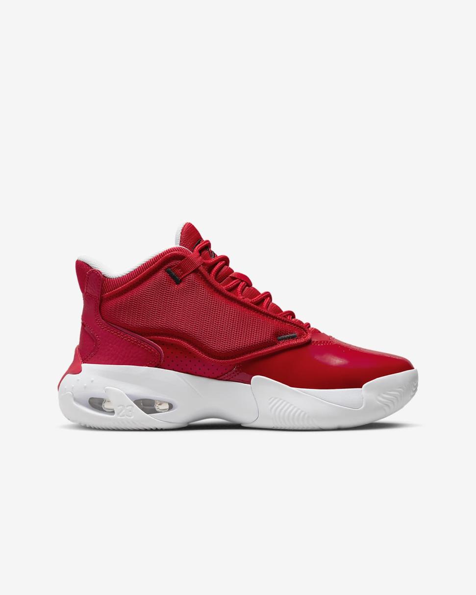 Jordan Max Aura 4 University Red/White/Black | Kids Nike Jordan