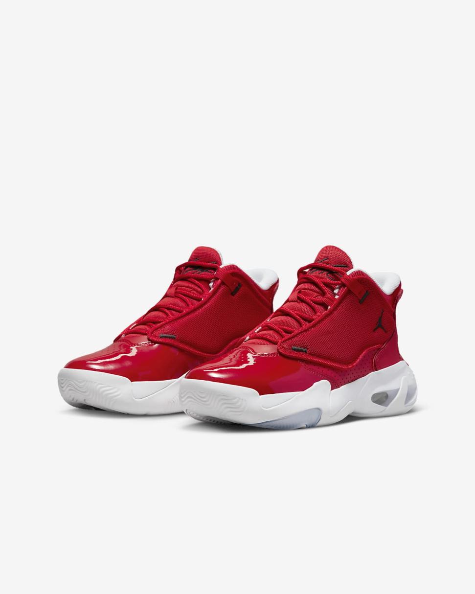 Jordan Max Aura 4 University Red/White/Black | Kids Nike Jordan