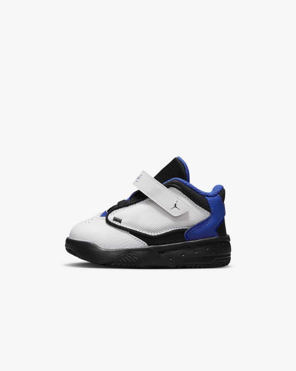 Jordan Max Aura 4 White/Hyper Royal/Black | Kids Nike Jordan
