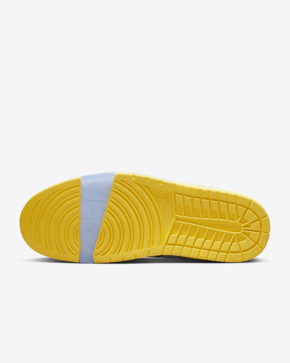 Jordan Nu Retro 1 Low Black/Tour Yellow/White | Mens/Womens Nike Lifestyle