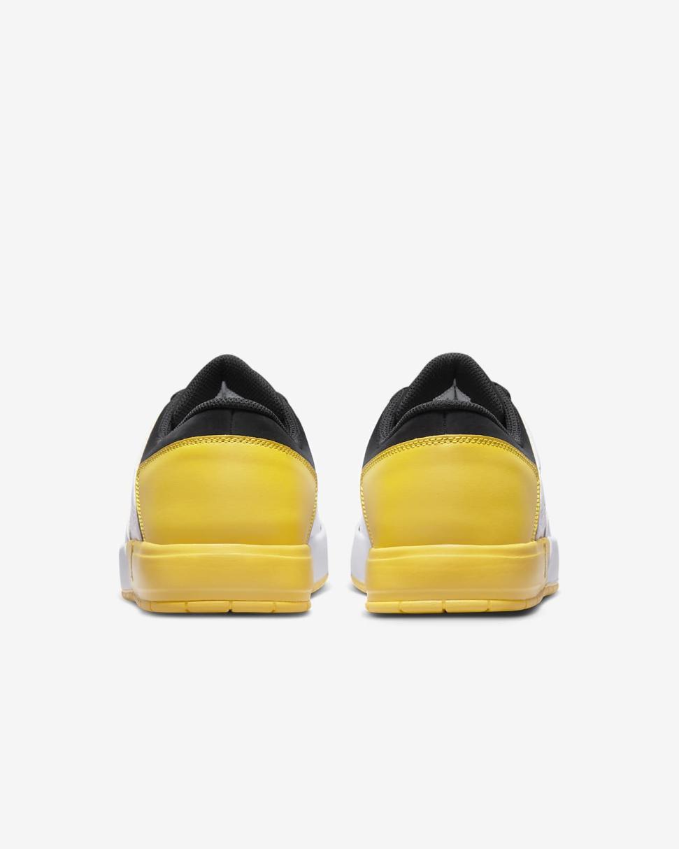Jordan Nu Retro 1 Low Black/Tour Yellow/White | Mens/Womens Nike Lifestyle