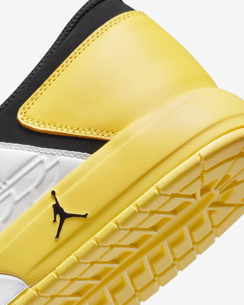 Jordan Nu Retro 1 Low Black/Tour Yellow/White | Mens/Womens Nike Lifestyle