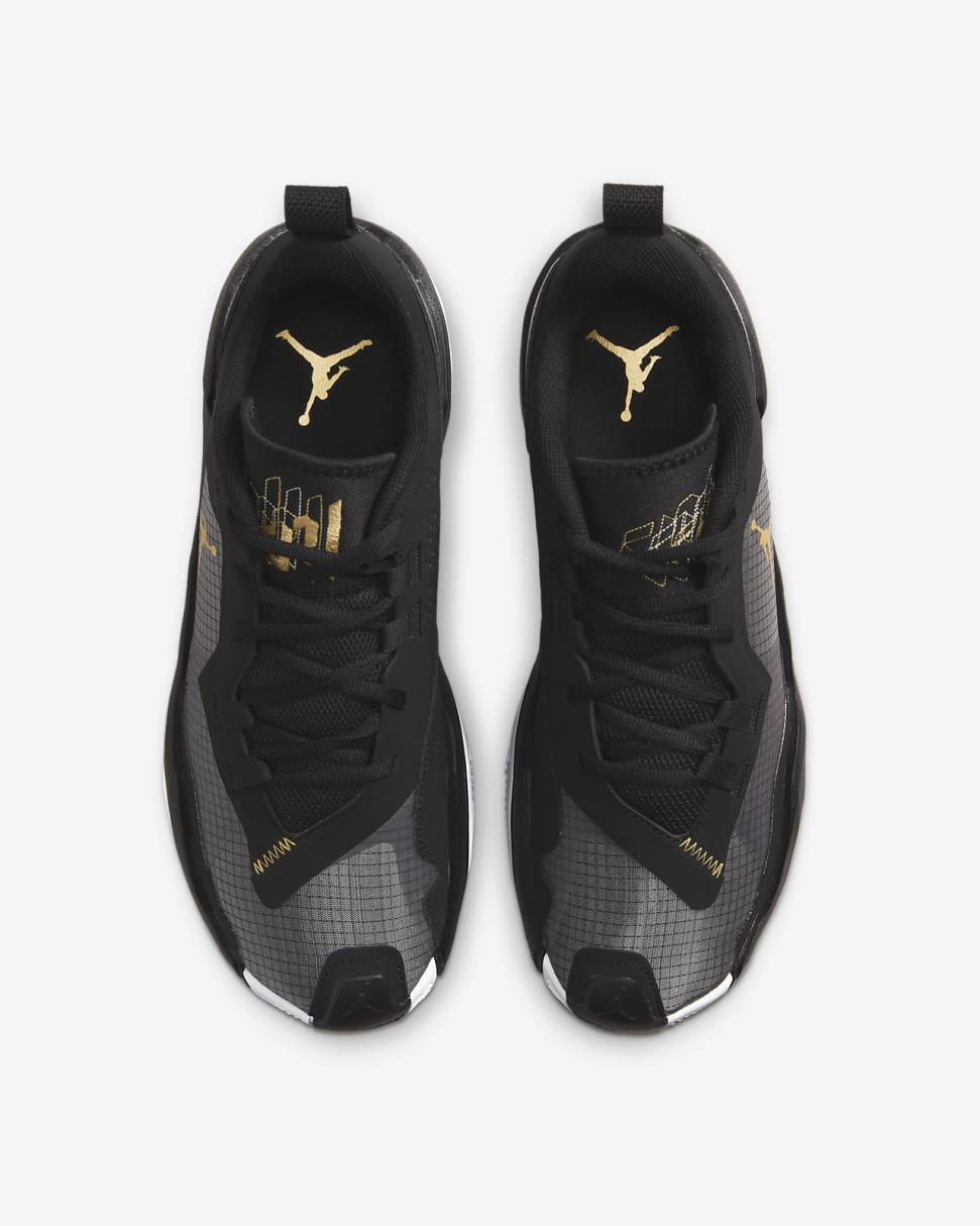 Jordan One Take 4 Black/White/Metallic Gold | Mens/Womens Nike Jordan