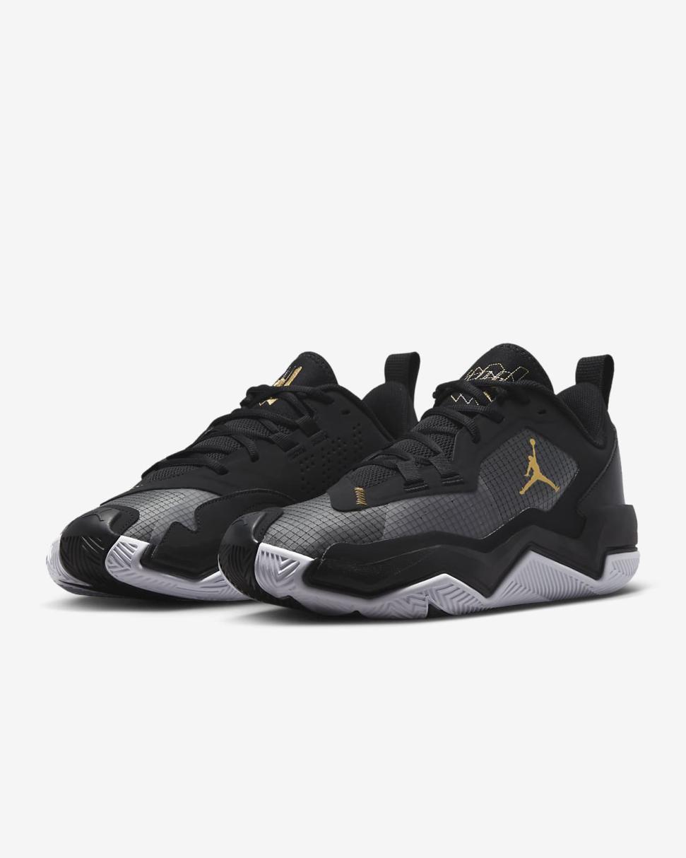Jordan One Take 4 Black/White/Metallic Gold | Mens/Womens Nike Jordan