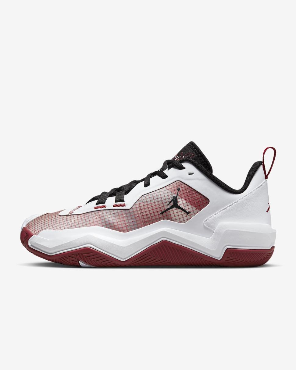Jordan One Take 4 White/Black/Team Crimson | Mens Nike Jordan