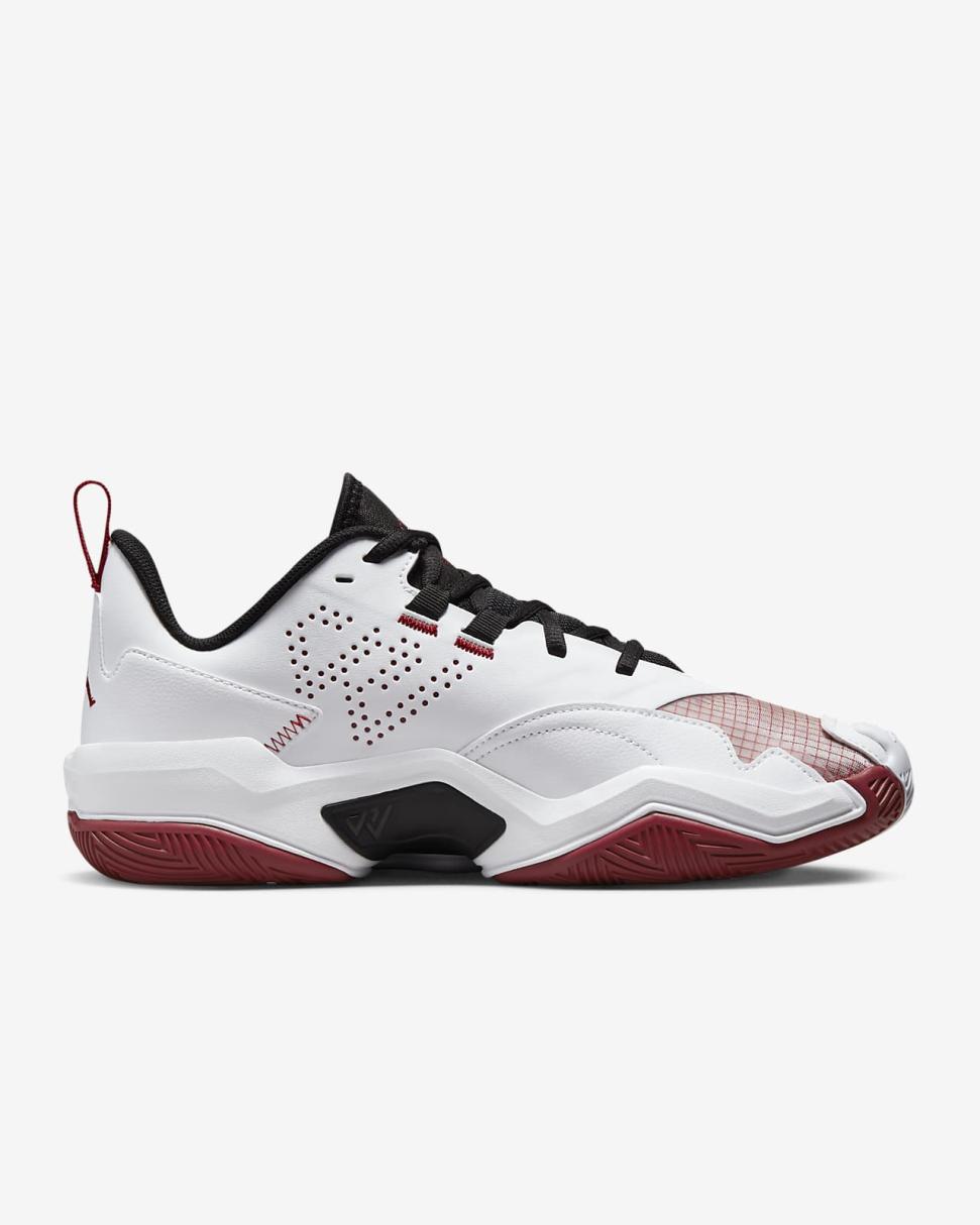 Jordan One Take 4 White/Black/Team Crimson | Mens Nike Jordan
