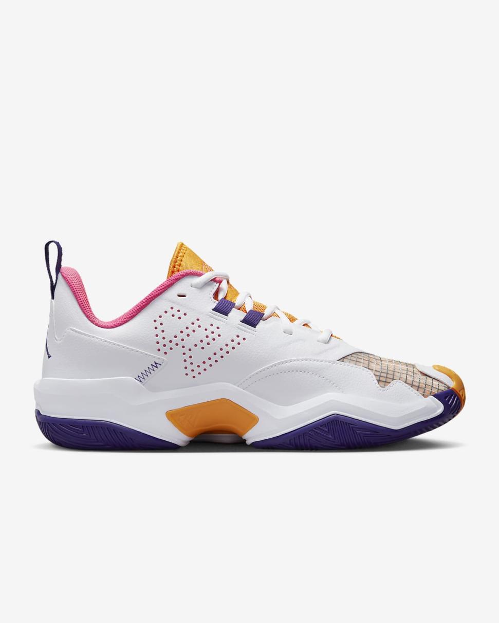 Jordan One Take 4 White/Canyon Gold/Pinksicle/Court Purple | Mens/Womens Nike Jordan