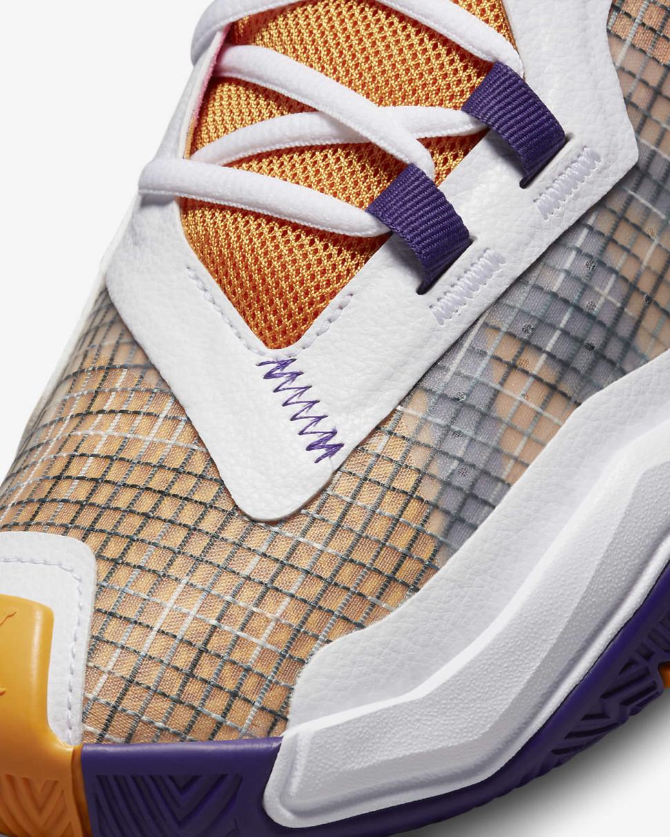 Jordan One Take 4 White/Canyon Gold/Pinksicle/Court Purple | Mens/Womens Nike Jordan