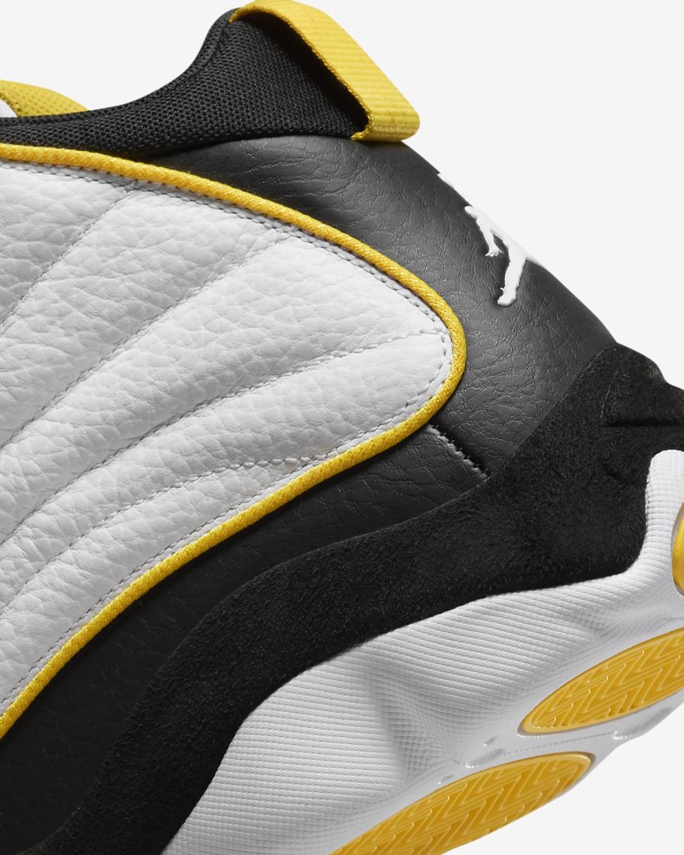 Jordan Pro Strong White/Black/Tour Yellow | Mens Nike Lifestyle
