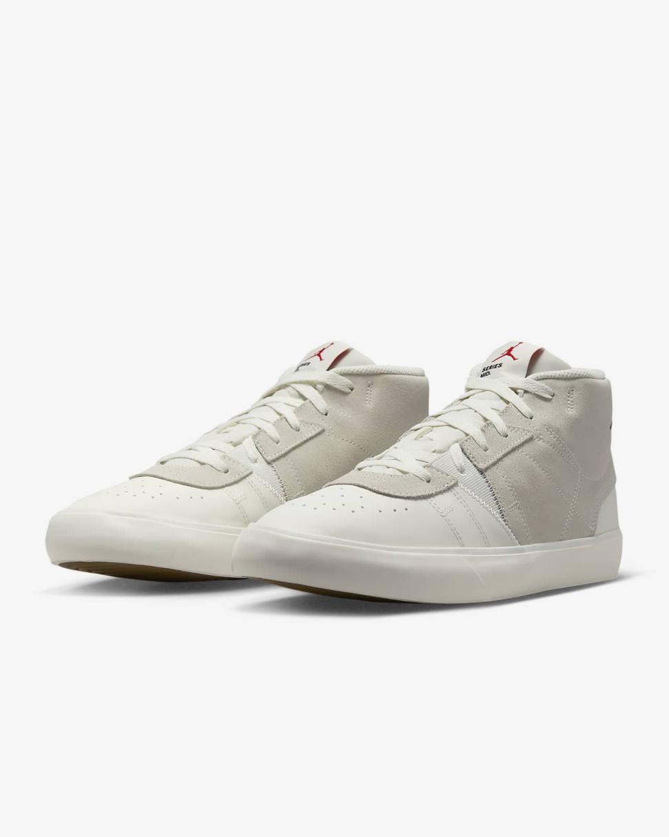 Jordan Series Mid Sail/White/Gum Light Brown/Black | Mens Nike Lifestyle