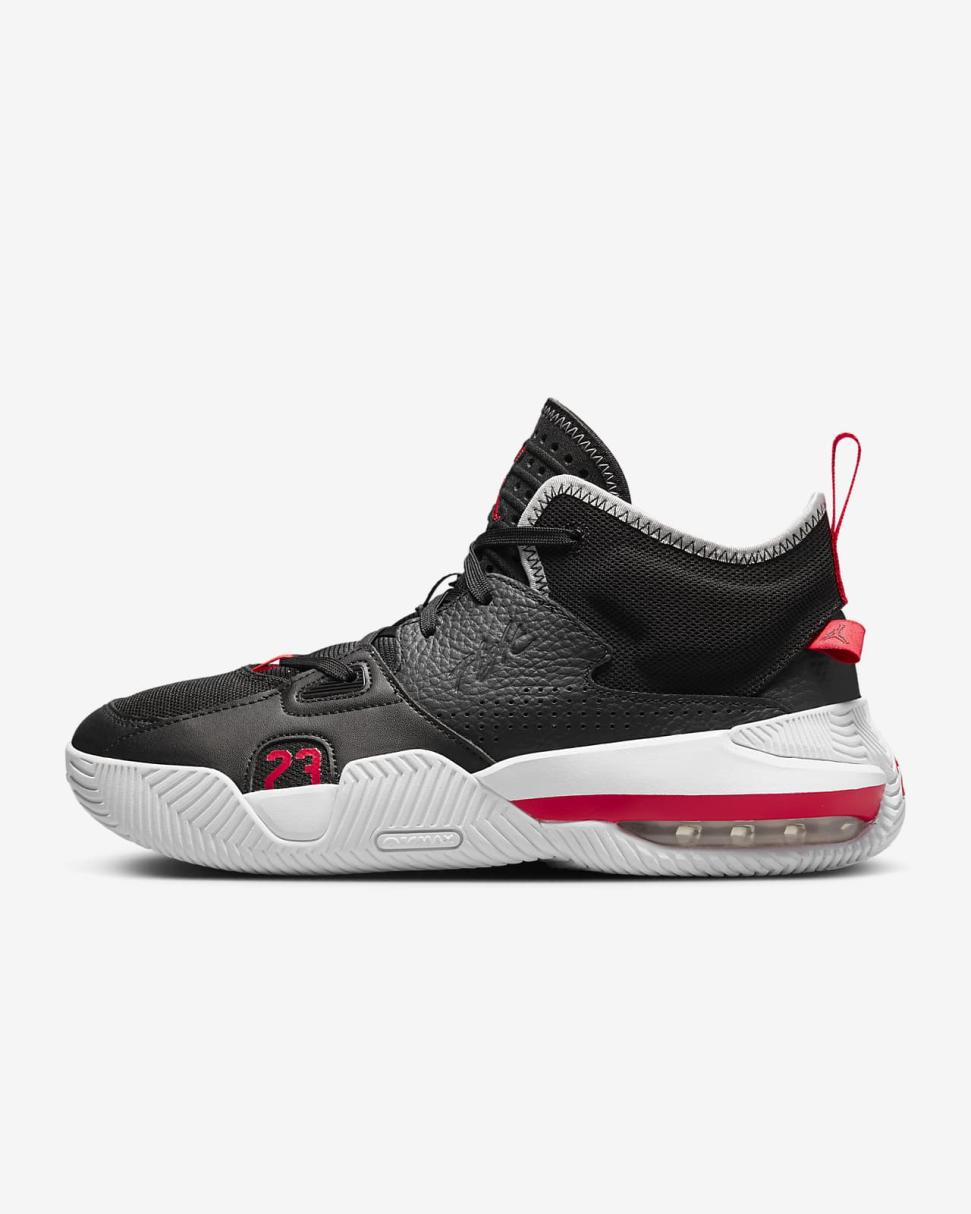 Jordan Stay Loyal 2 Black/University Red/Wolf Grey/White | Mens Nike Lifestyle