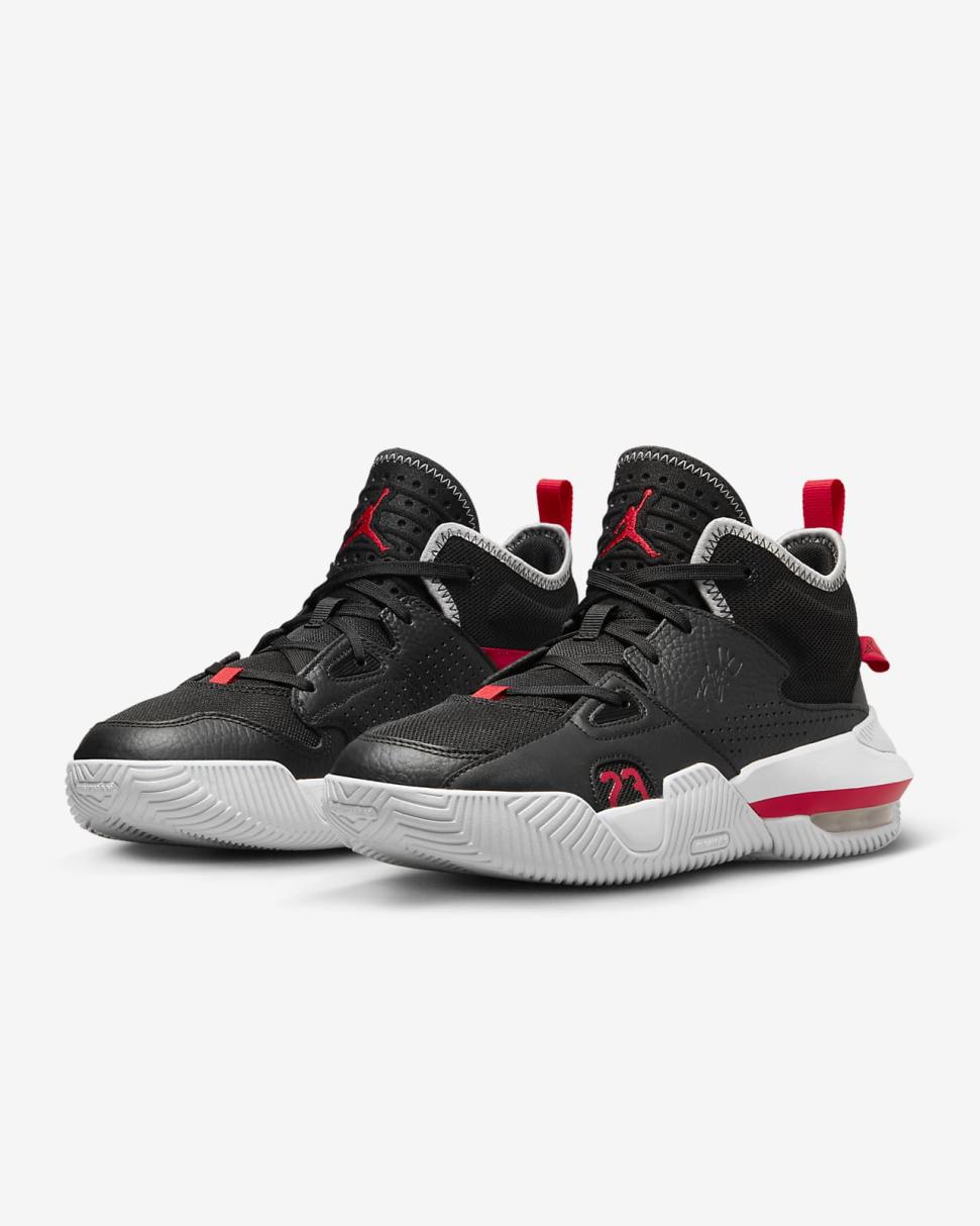 Jordan Stay Loyal 2 Black/University Red/Wolf Grey/White | Mens Nike Lifestyle