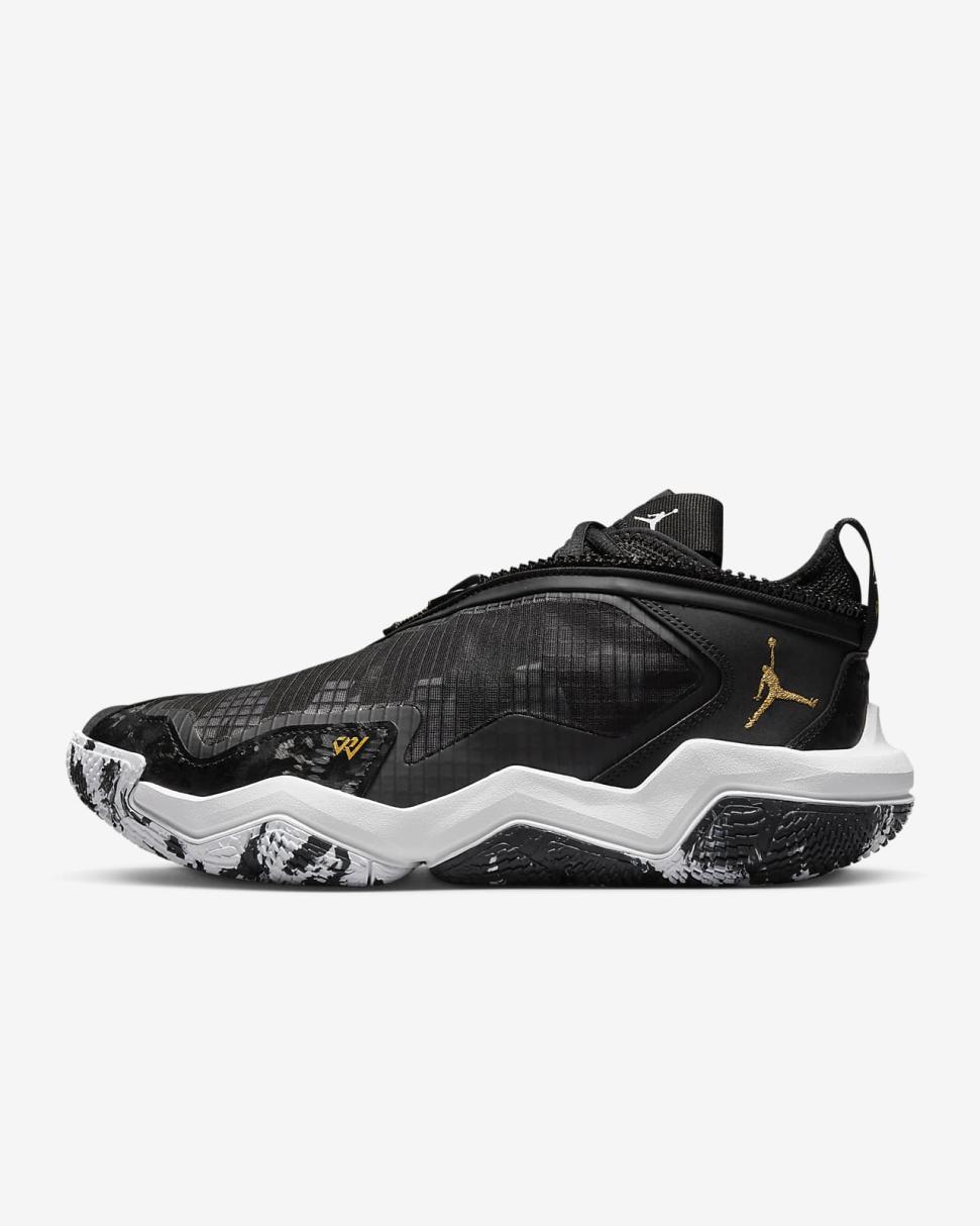 Jordan Why Not .6 Black/White/Metallic Gold | Mens/Womens Nike Jordan