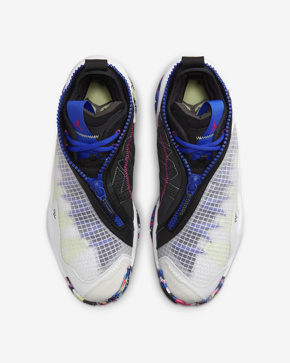 Jordan Why Not .6 White/Light Liquid Lime/Pink Blast/Black | Mens/Womens Nike Jordan