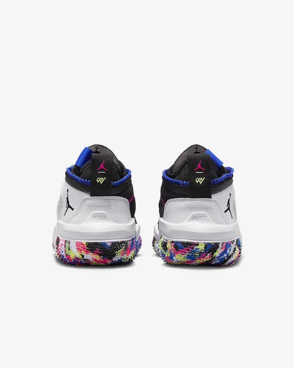 Jordan Why Not .6 White/Light Liquid Lime/Pink Blast/Black | Mens/Womens Nike Jordan