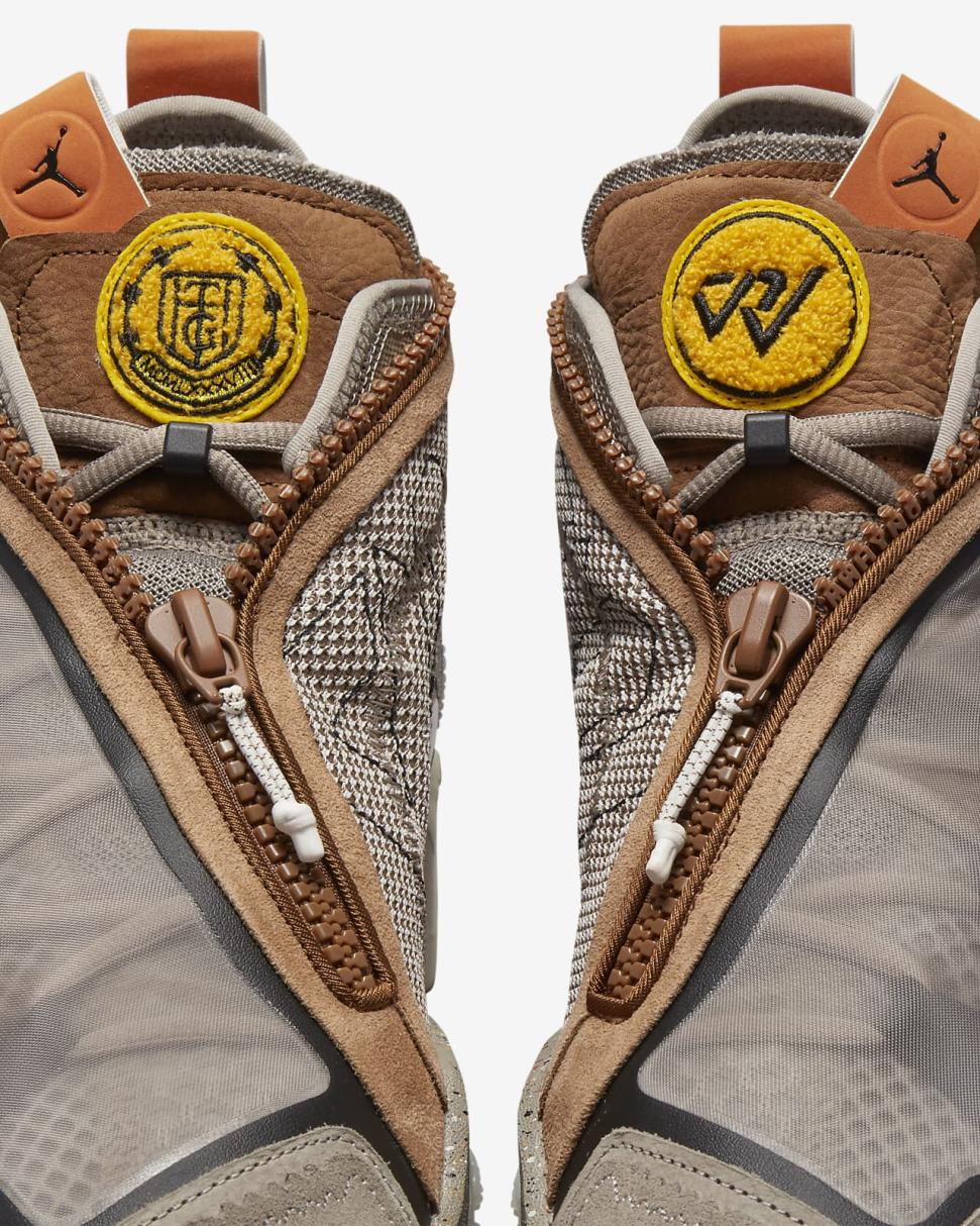 Jordan Why Not .6 X Honor The Gift® Moon Fossil/Campfire Orange/Phantom/Yellow Ochre | Mens/Womens Nike Jordan