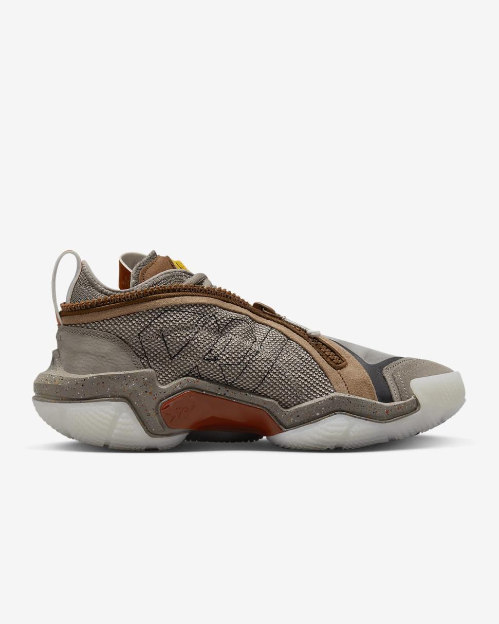 Jordan Why Not .6 X Honor The Gift® Moon Fossil/Campfire Orange/Phantom/Yellow Ochre | Mens/Womens Nike Jordan