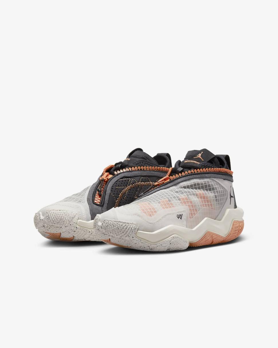 Jordan Why Not .6 X Honor The Gift® Phantom/Rattan/Pale Ivory/Black | Kids Nike Jordan